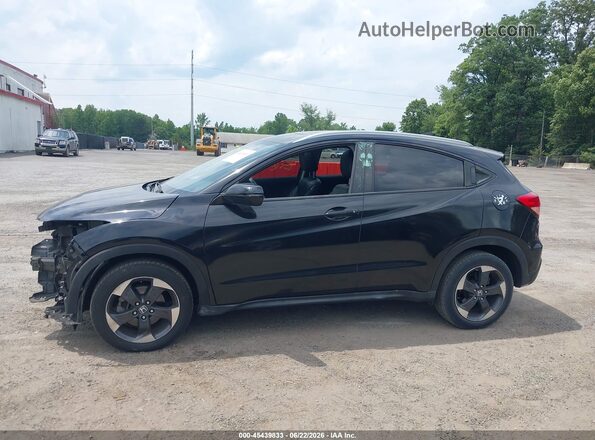 3CZRU6H74JM727652 2018 HONDA HR-V Black Vista interior de 360 grados