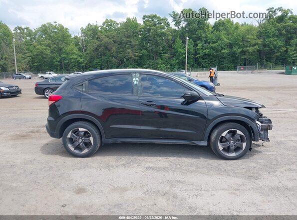 3CZRU6H74JM727652 2018 HONDA HR-V Black Vista interior trasera