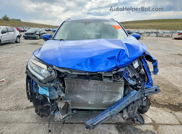 3CZRU6H74KM701652 2019 HONDA HR-V Blue Vista frontal
