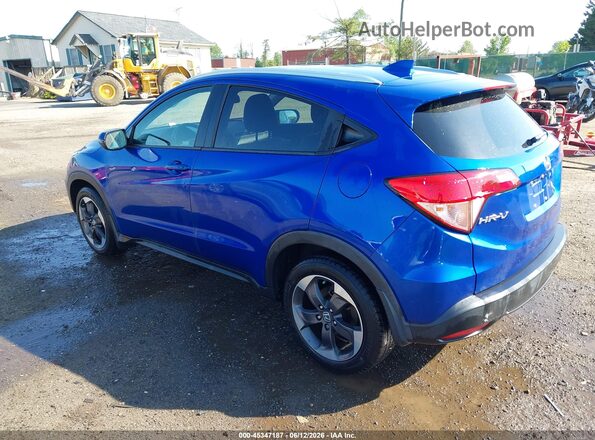 3CZRU6H75JM710374 2018 HONDA HR-V Blue უკანა მარცხენა