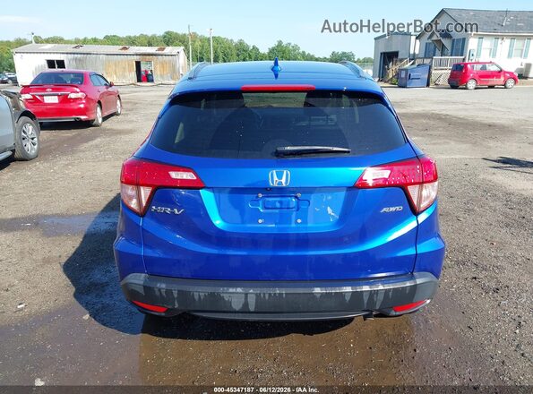 3CZRU6H75JM710374 2018 HONDA HR-V Blue 