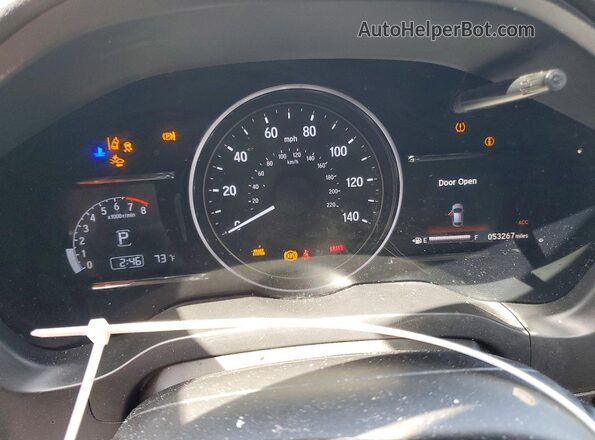 3CZRU6H75KM720209 2019 HONDA HR-V Silver Սարքավորումների վահանակի տեսք