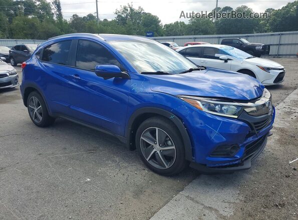 3CZRU6H75MM746022 2021 HONDA HR-V Blue Front right