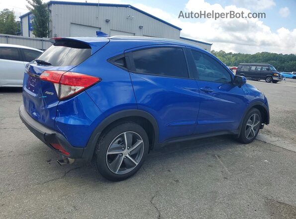 3CZRU6H75MM746022 2021 HONDA HR-V Blue Rear right