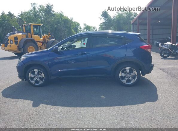 3CZRU6H76GM736636 2016 HONDA HR-V Синий Панорамный вид салона 360°