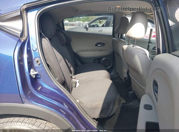 3CZRU6H76GM736636 2016 HONDA HR-V Синий Вид наклейки с VIN-кодом