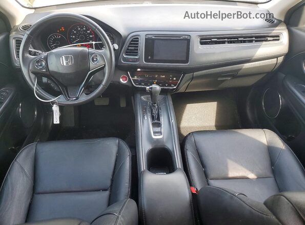 3CZRU6H76GM764310 2016 HONDA HR-V Черный Вид панели приборов