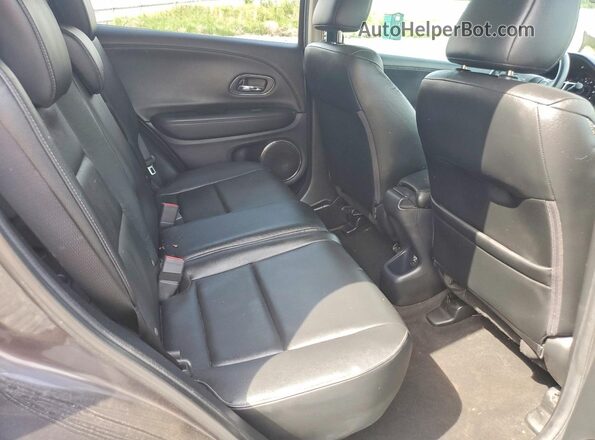 3CZRU6H76GM764310 2016 HONDA HR-V Черный Вид задней части салона