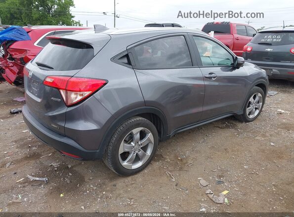 3CZRU6H76HM722902 2017 HONDA HR-V Gray Tył prawy
