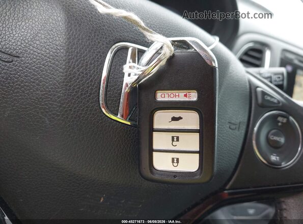 3CZRU6H76HM722902 2017 HONDA HR-V Gray Widok deski rozdzielczej