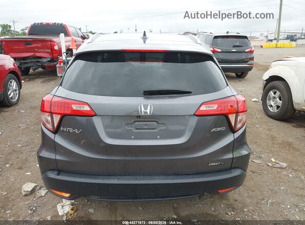 3CZRU6H76HM722902 2017 HONDA HR-V Gray 