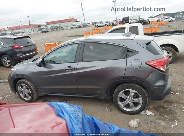 3CZRU6H76HM722902 2017 HONDA HR-V Gray Widok wnętrza 360 stopni