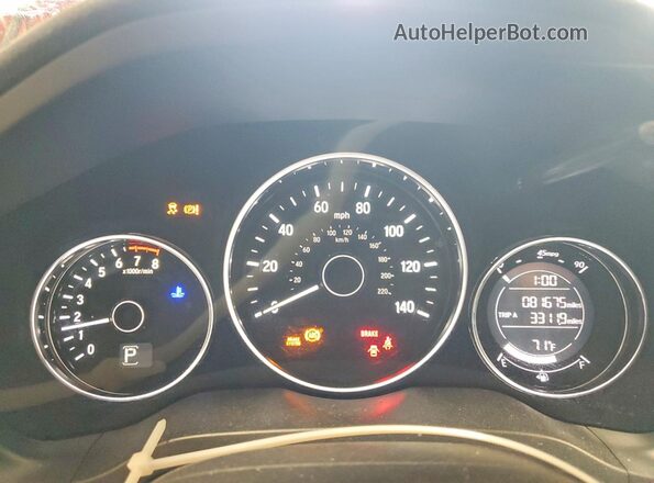 3CZRU6H76JM722260 2018 HONDA HR-V Silver 