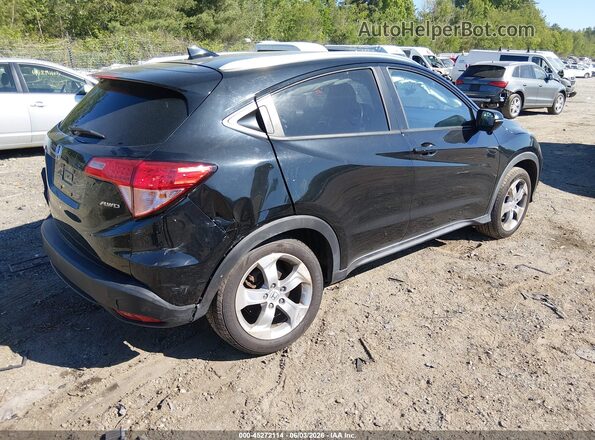3CZRU6H77GM700700 2016 HONDA HR-V Черный Задняя правая четверть