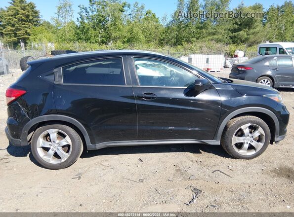 3CZRU6H77GM700700 2016 HONDA HR-V Черный Вид задней части салона