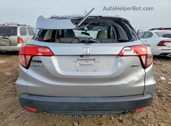3CZRU6H77JM724678 2018 HONDA HR-V Silver Vista trasera