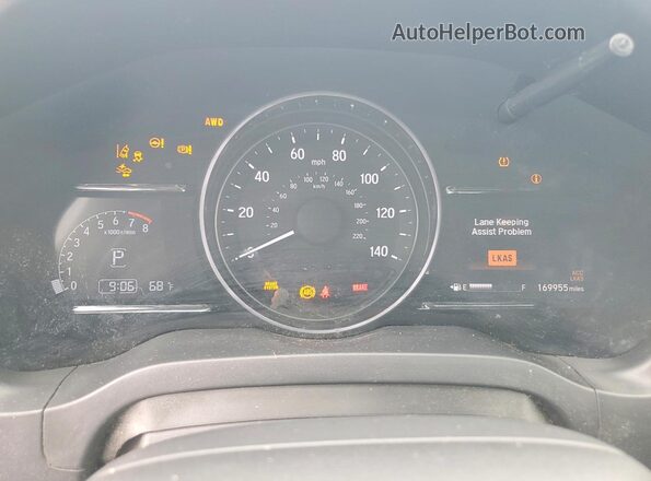 3CZRU6H77KM733320 2019 HONDA HR-V Black 