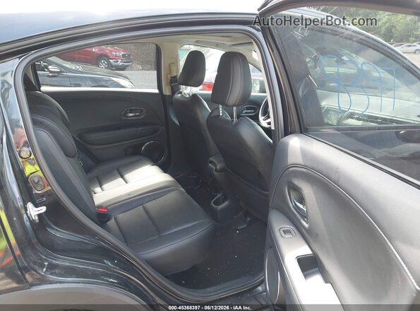 3CZRU6H77MM740061 2021 HONDA HR-V Black Widok naklejki z numerem VIN