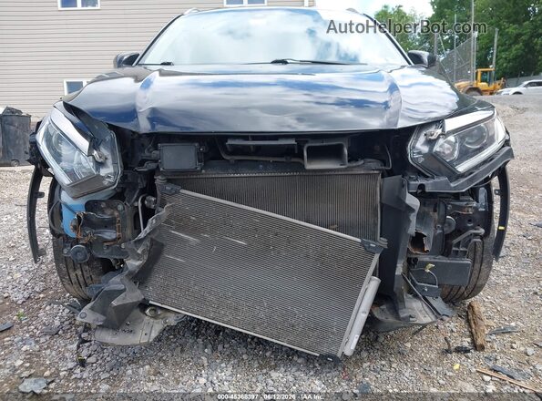 3CZRU6H77MM740061 2021 HONDA HR-V Black Widok z przodu