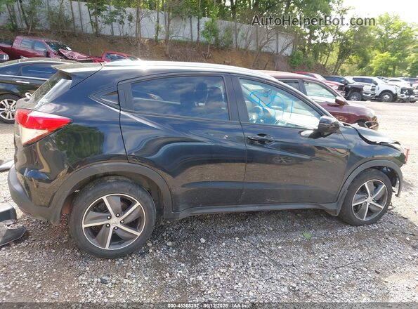 3CZRU6H77MM740061 2021 HONDA HR-V Black Widok wnętrza z tyłu