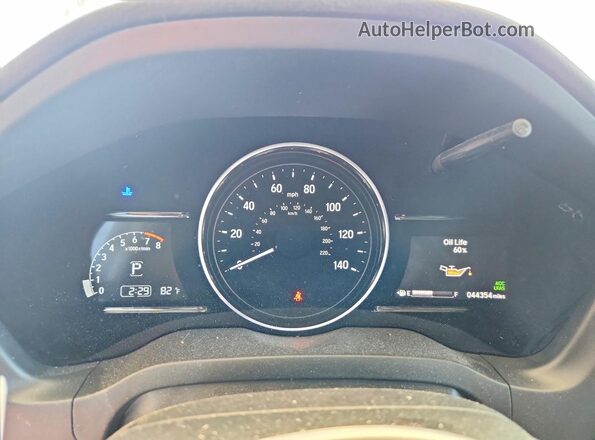 3CZRU6H77NM720698 2022 HONDA HR-V Gray Widok zestawu wskaźników