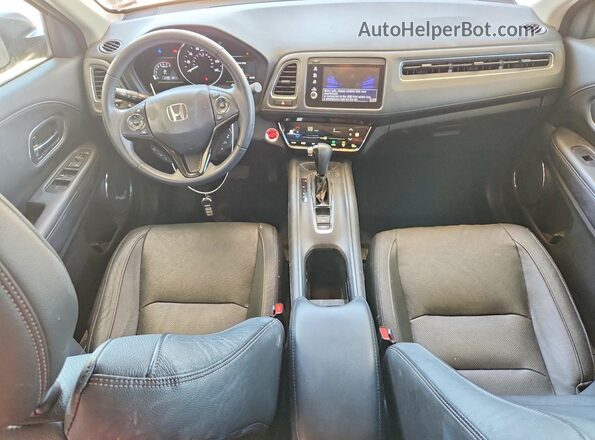 3CZRU6H77NM720698 2022 HONDA HR-V Gray Widok deski rozdzielczej
