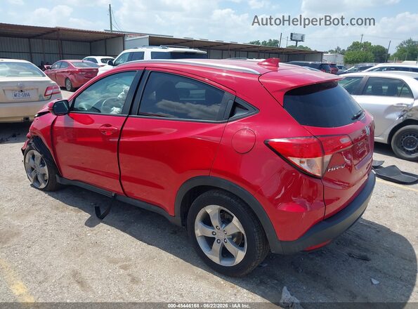 3CZRU6H78GM714413 2016 HONDA HR-V Red Rear left