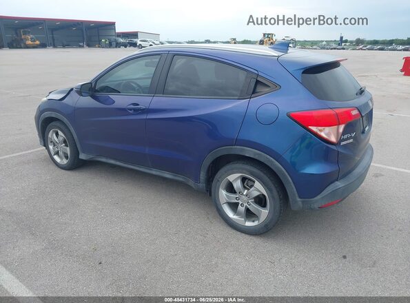 3CZRU6H78HM721962 2017 HONDA HR-V Синий Задняя левая четверть