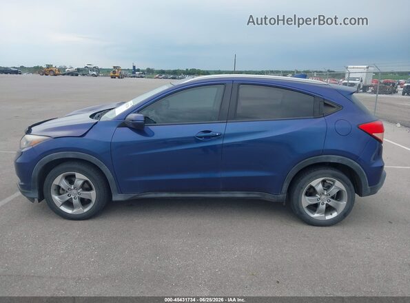 3CZRU6H78HM721962 2017 HONDA HR-V Синий Панорамный вид салона 360°