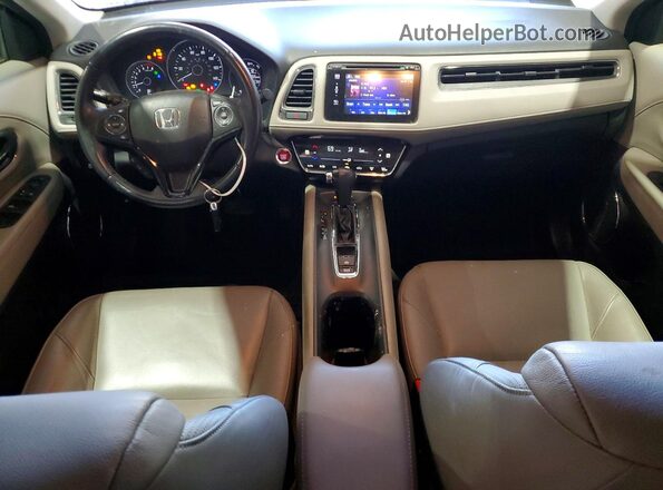 3CZRU6H78JM709395 2018 HONDA HR-V White წინა პანელის ხედი
