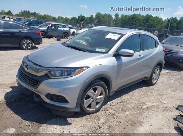 3CZRU6H78KM730037 2019 HONDA HR-V Silver წინა მარცხენა ხედი სამი მეოთხედიდან