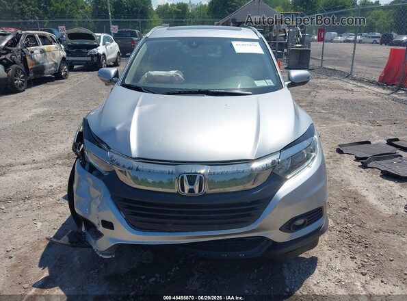 3CZRU6H78KM730037 2019 HONDA HR-V Silver ხელსაწყოთა პანელის ხედი