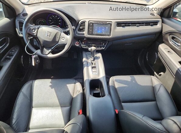 3CZRU6H79HM722084 2017 HONDA HR-V Gray Առջևի վահանակի տեսք