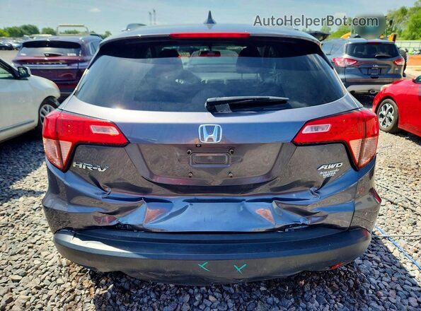 3CZRU6H79HM722084 2017 HONDA HR-V Gray Հետևի տեսք