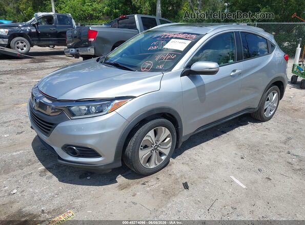 3CZRU6H79LM700241 2020 HONDA HR-V Silver Առջևի ձախ երեք քառորդ տեսարան
