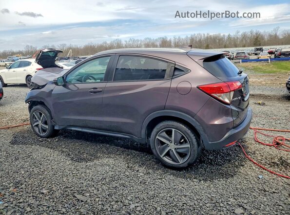 3CZRU6H79NM738975 2022 HONDA HR-V Purple Rear left