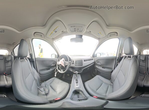 3CZRU6H79NM738975 2022 HONDA HR-V Purple 360 interior view