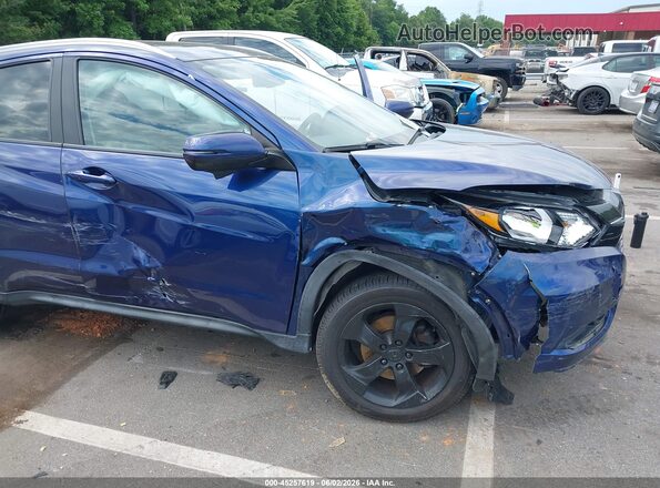 3CZRU6H7XGM715739 2016 HONDA HR-V Blue Вид спереду