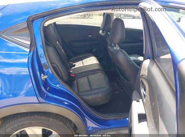 3CZRU6H7XKM707200 2019 HONDA HR-V Blue VIN կոդի պիտակի տեսք