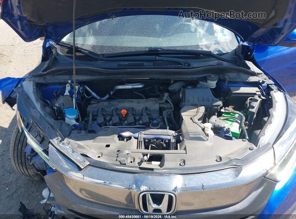 3CZRU6H7XKM707200 2019 HONDA HR-V Blue Հետևի տեսք