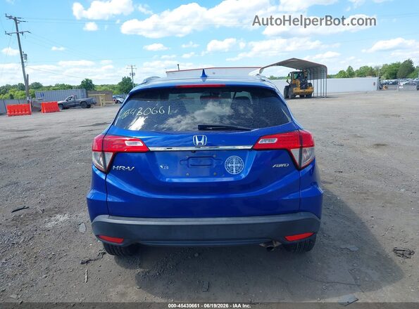 3CZRU6H7XKM707200 2019 HONDA HR-V Blue 