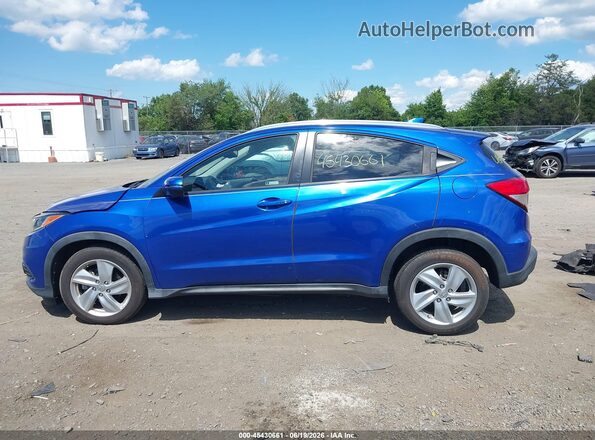 3CZRU6H7XKM707200 2019 HONDA HR-V Blue Սալոնի 360 աստիճան տեսք