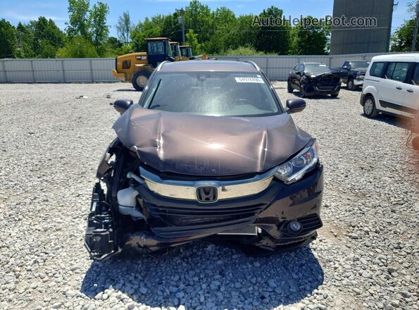 3CZRU6H7XNM719898 2022 HONDA HR-V Maroon Widok z przodu