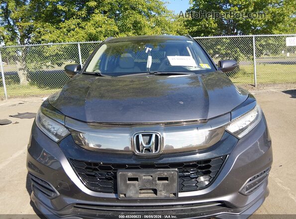 3CZRU6H90KM704145 2019 HONDA HR-V Gray ხელსაწყოთა პანელის ხედი