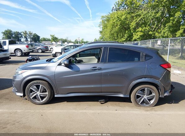 3CZRU6H90KM704145 2019 HONDA HR-V Gray სალონის 360-გრადუსიანი ხედი
