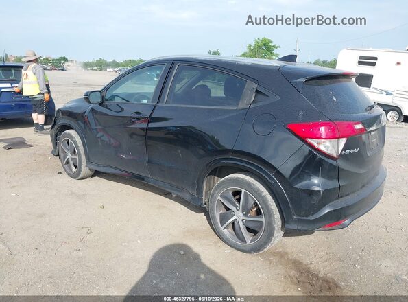3CZRU6H94KM726181 2019 HONDA HR-V Black Trasero izquierdo