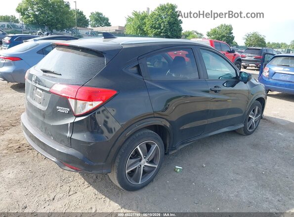 3CZRU6H94KM726181 2019 HONDA HR-V Black Trasero derecho