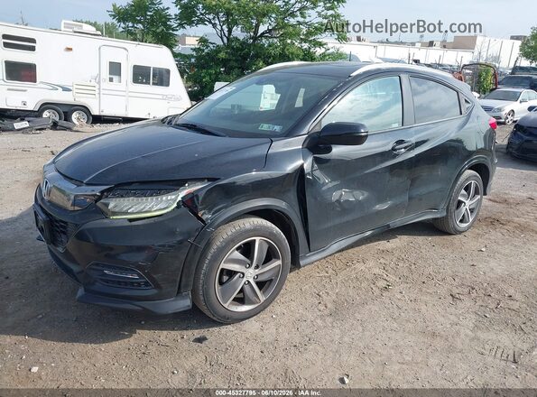 3CZRU6H94KM726181 2019 HONDA HR-V Black Vista tres cuartos delantera izquierda
