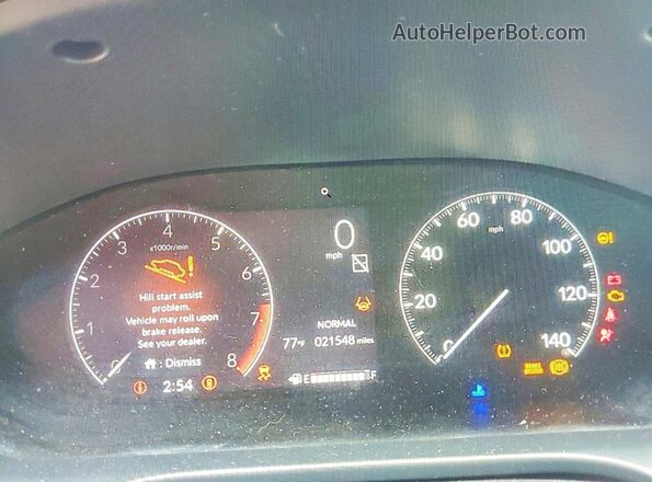 3CZRZ1H30PM722295 2023 HONDA HR-V Charcoal Vista del cuadro de instrumentos