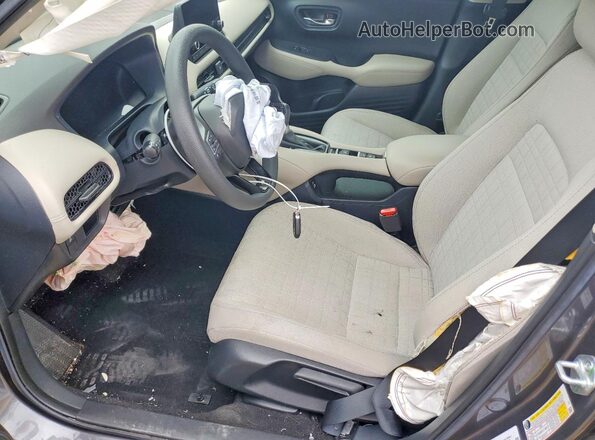 3CZRZ1H30PM722295 2023 HONDA HR-V Charcoal Vista interior delantera
